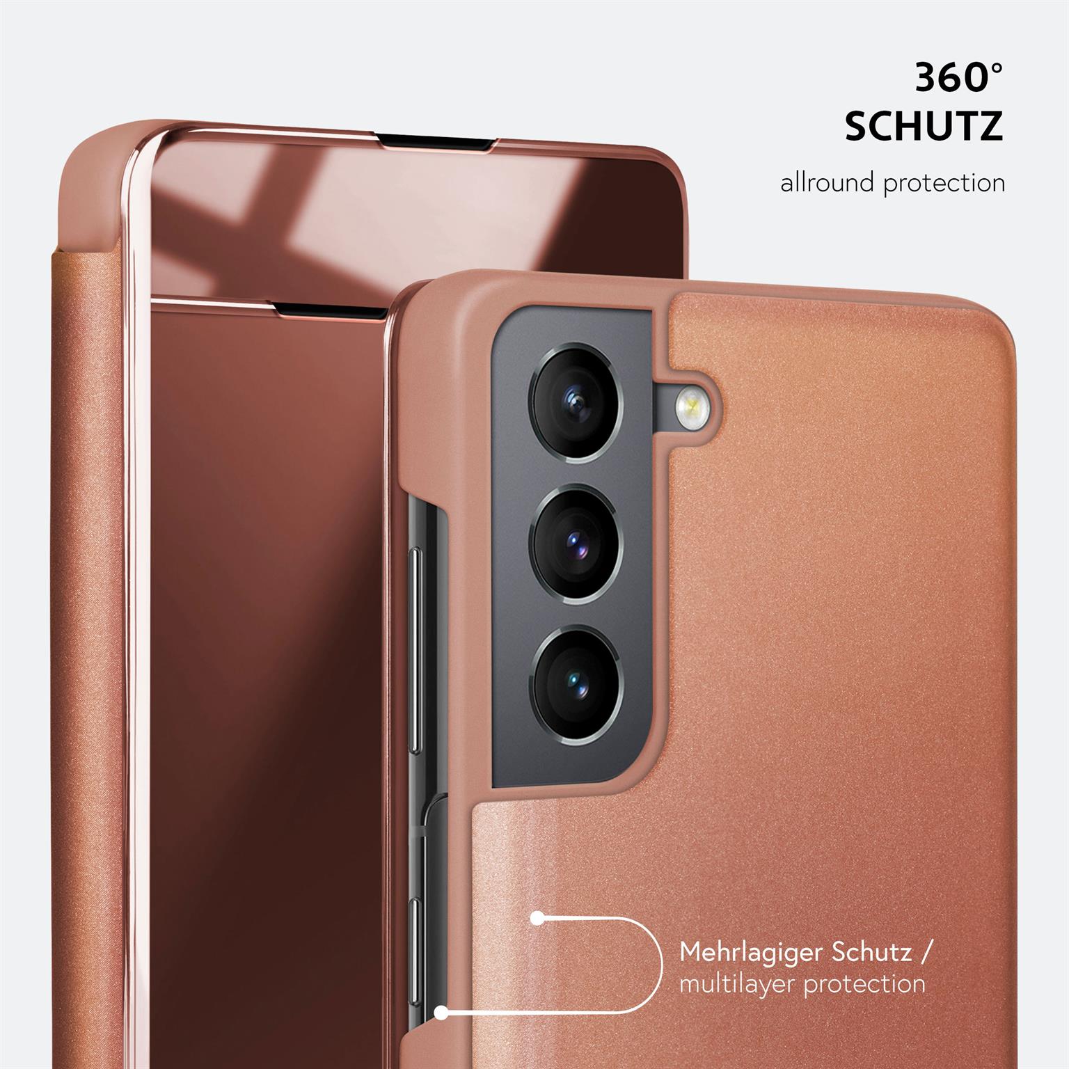moex Void Case Samsung Galaxy S21 Plus Klapphülle Hochglanz – Weiteres Produktbild 8