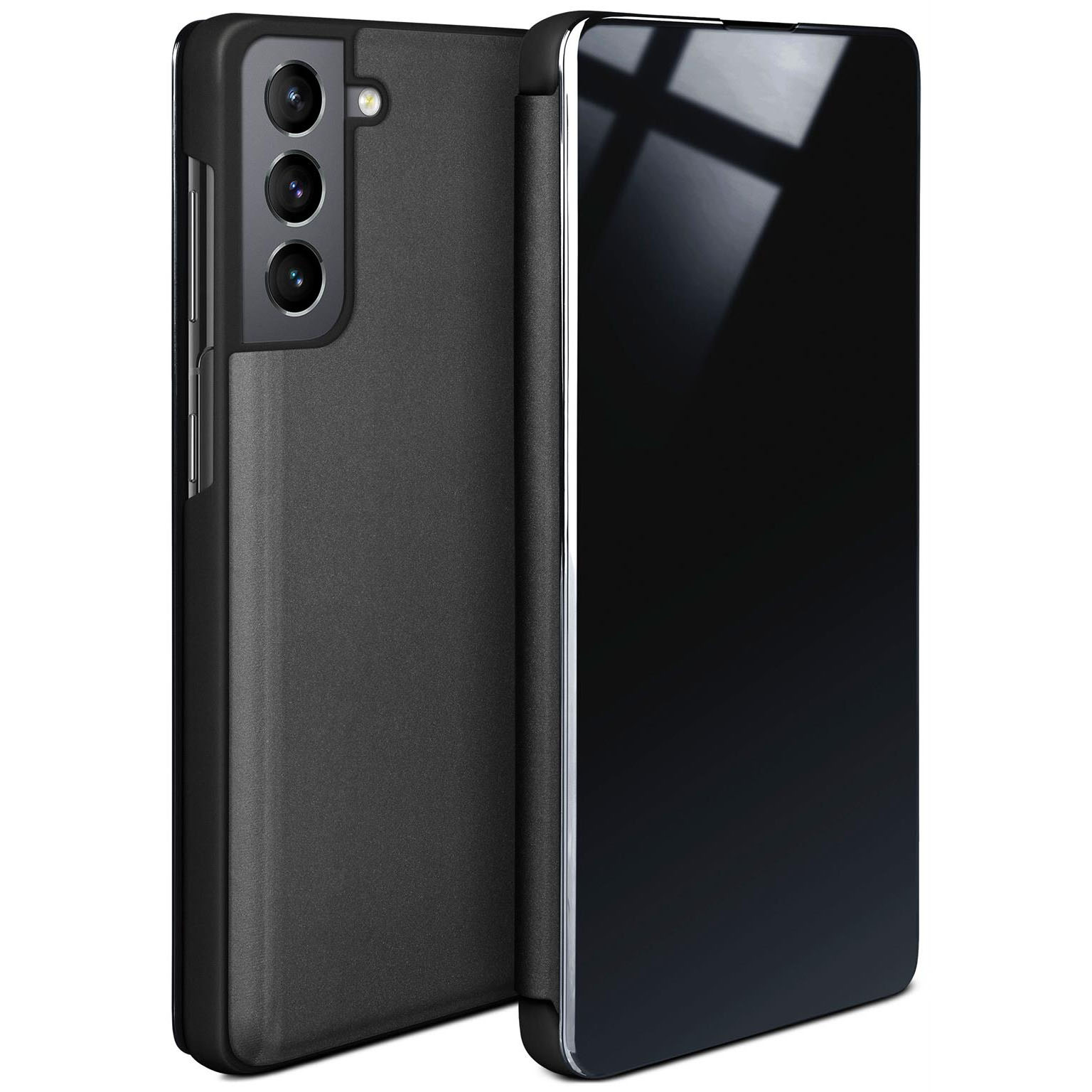 moex Void Case Samsung Galaxy S21 Plus Klapphülle Hochglanz – Weiteres Produktbild 1