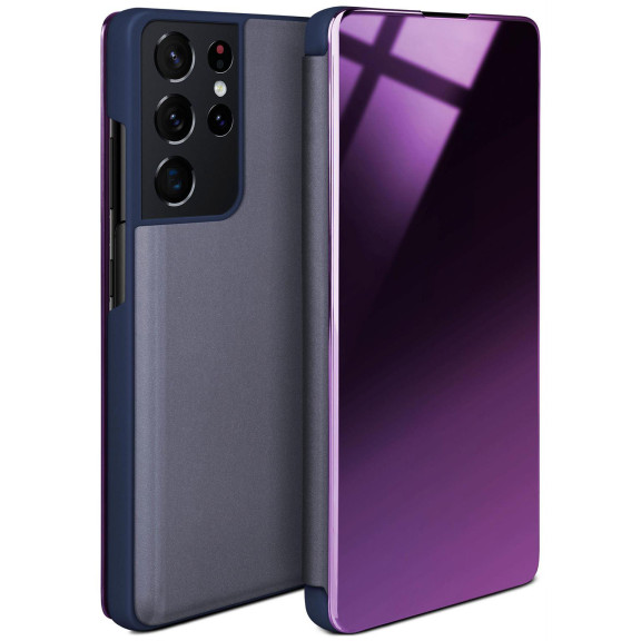 moex Void Case Samsung Galaxy S21 Ultra Klapphülle Hochglanz – Weiteres Produktbild 1