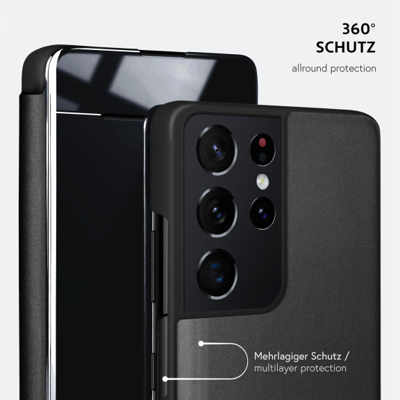 moex Void Case Samsung Galaxy S21 Ultra Klapphülle Hochglanz – Weiteres Produktbild 8