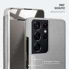 moex Void Case Samsung Galaxy S21 Ultra Klapphülle Hochglanz – Weiteres Produktbild 8