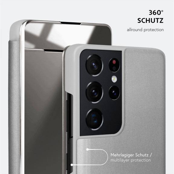 moex Void Case Samsung Galaxy S21 Ultra Klapphülle Hochglanz – Weiteres Produktbild 8