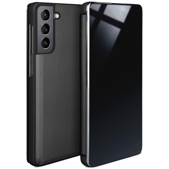 moex Void Case Samsung Galaxy S21 Klapphülle Hochglanz – Weiteres Produktbild 1