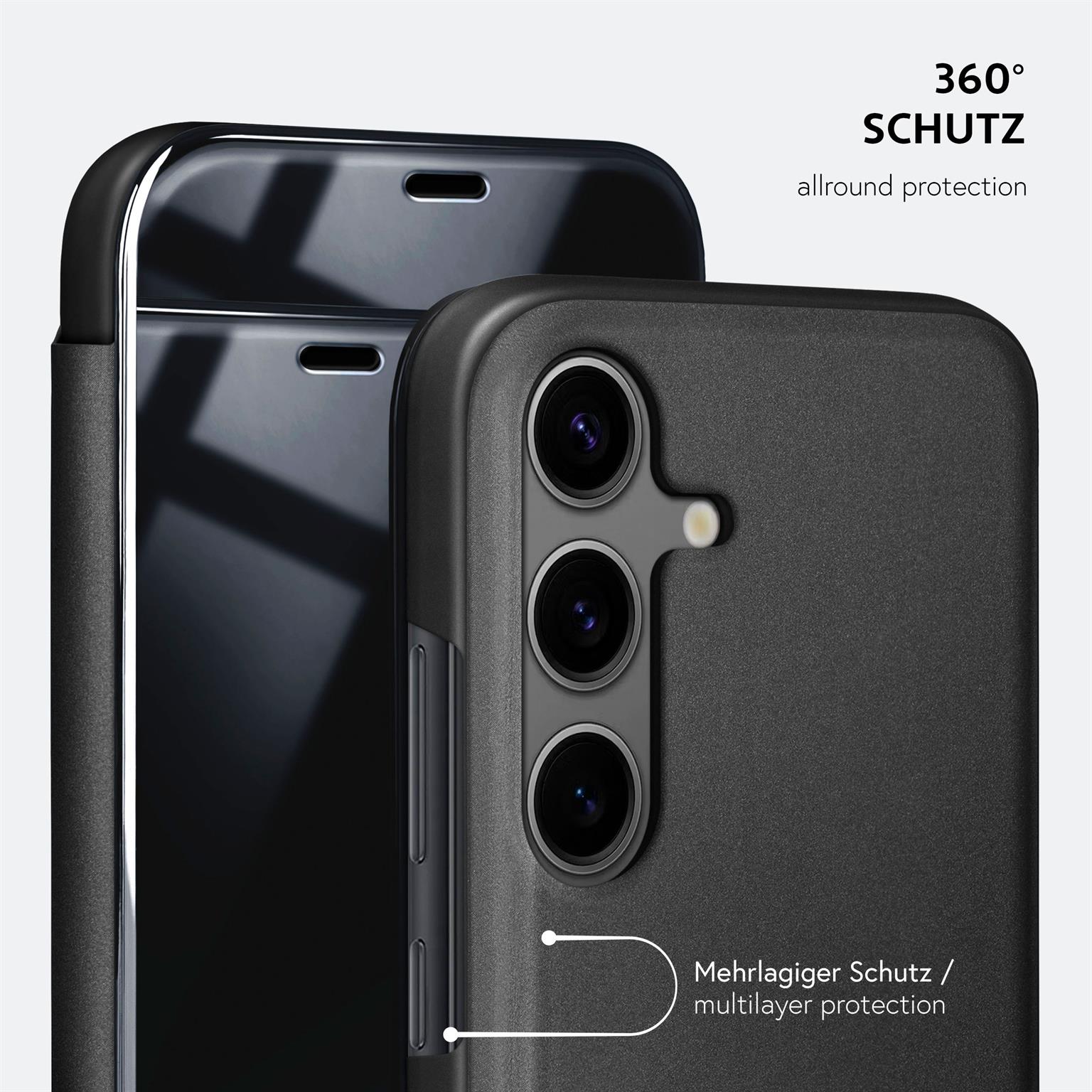 moex Void Case Samsung Galaxy S24 Klapphülle Hochglanz – Weiteres Produktbild 8