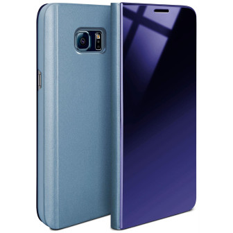 moex Void Case Samsung Galaxy S6 Edge Klapphülle Hochglanz – Aqua