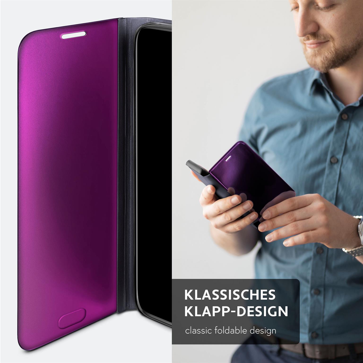 moex Void Case Samsung Galaxy S7 Klapphülle Hochglanz – Weiteres Produktbild 3