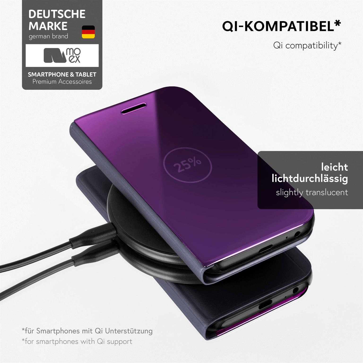 moex Void Case Samsung Galaxy S7 Klapphülle Hochglanz – Weiteres Produktbild 4