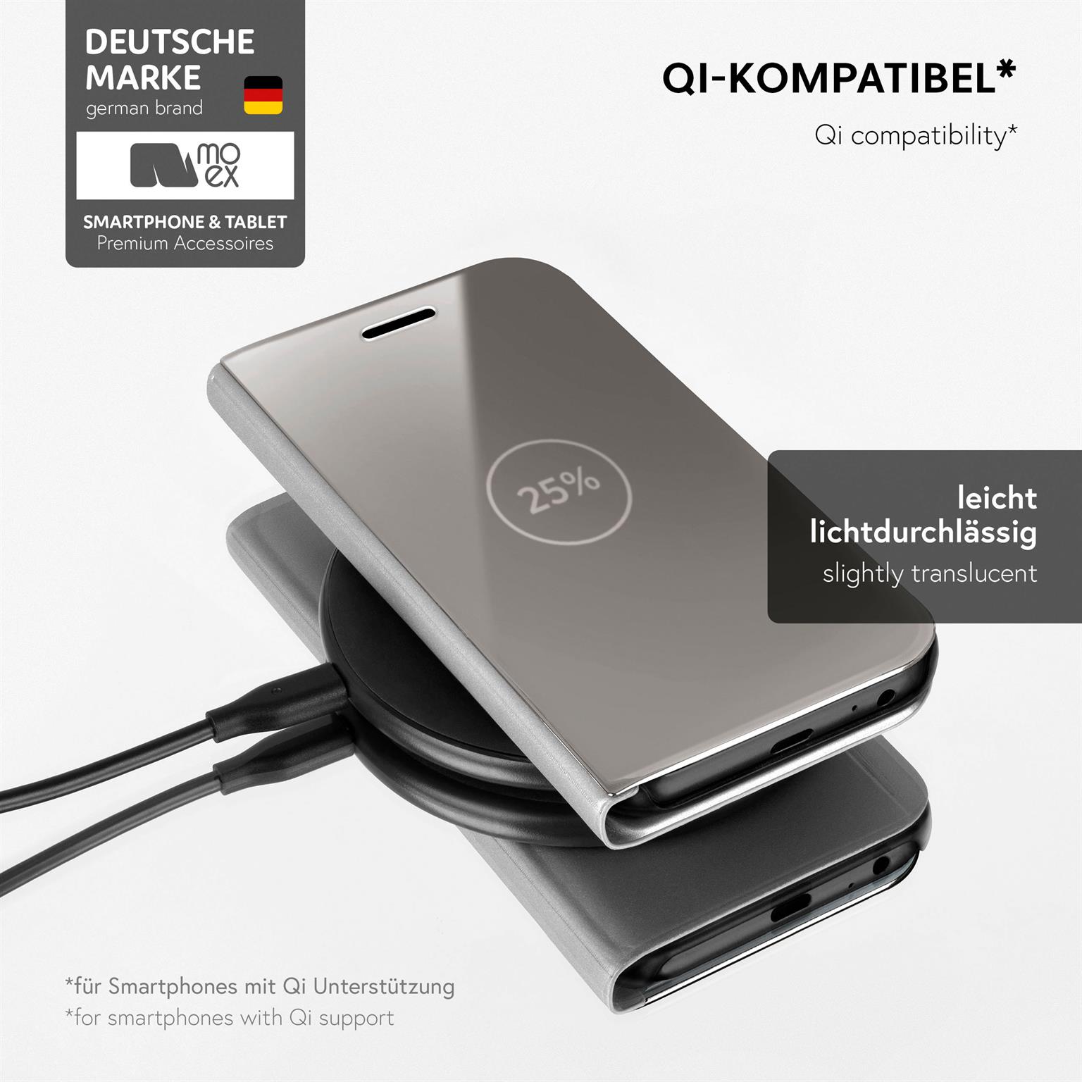 moex Void Case Samsung Galaxy S7 Klapphülle Hochglanz – Weiteres Produktbild 4