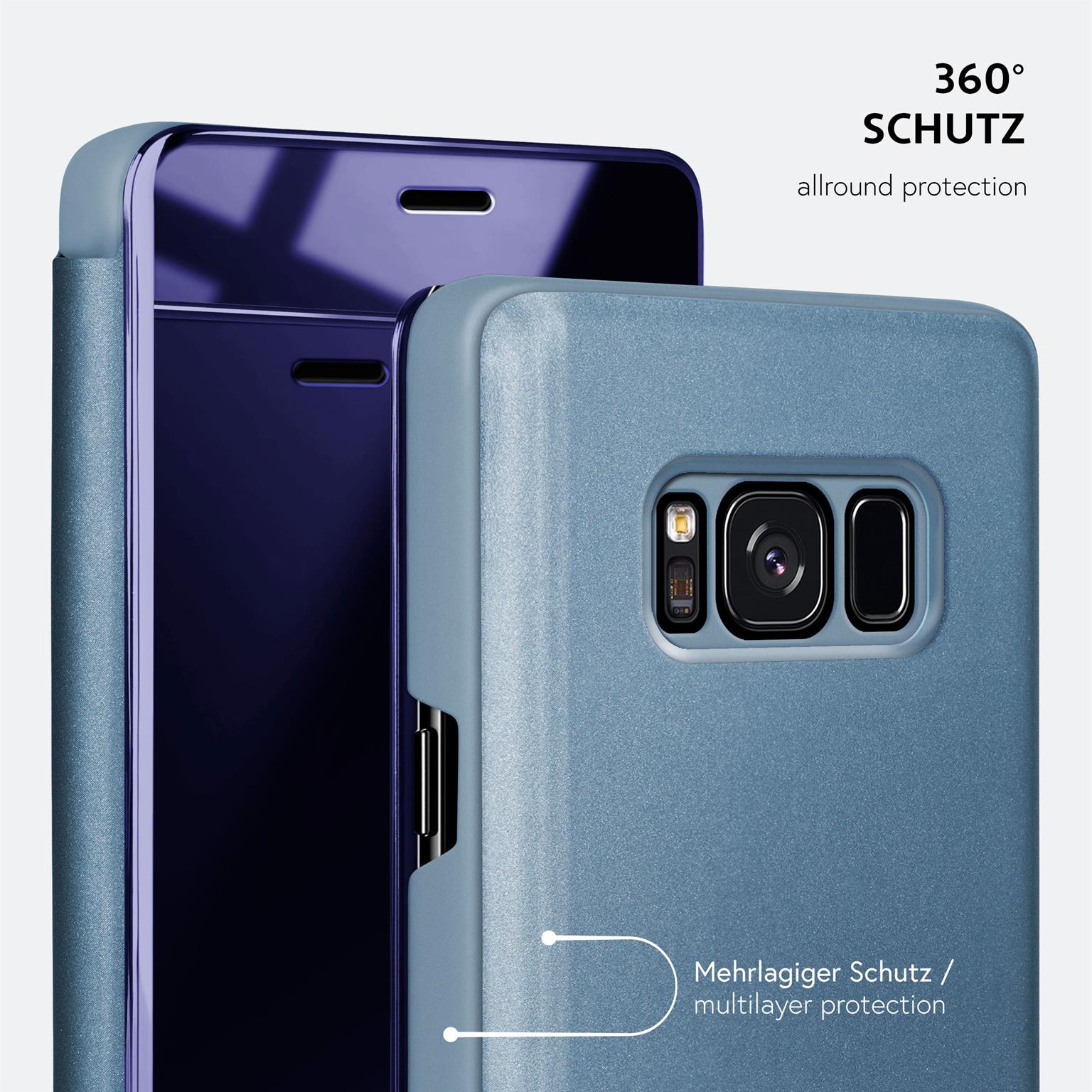 moex Void Case Samsung Galaxy S8 Plus Klapphülle Hochglanz – Weiteres Produktbild 7