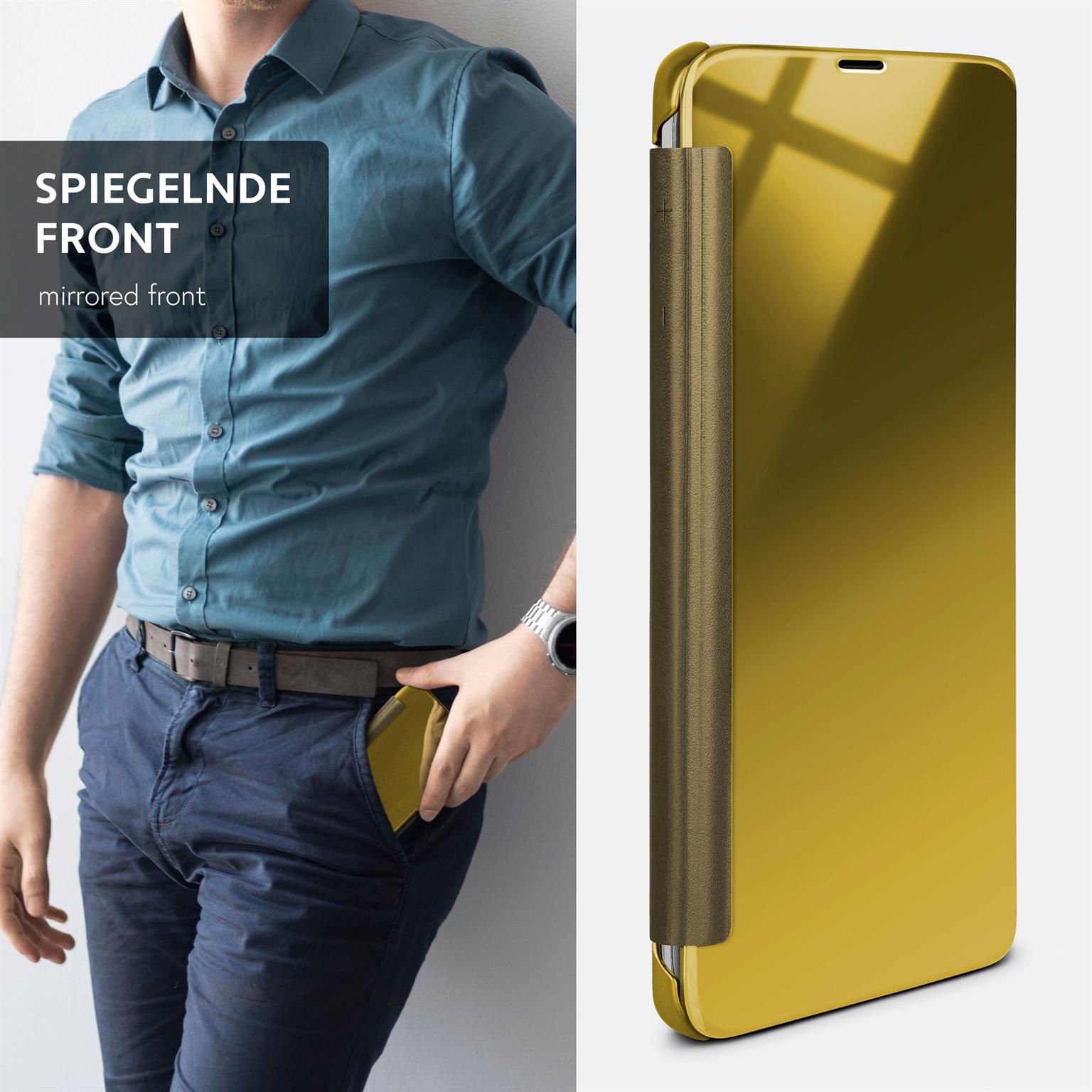 moex Void Case Samsung Galaxy S8 Plus Klapphülle Hochglanz – Weiteres Produktbild 1