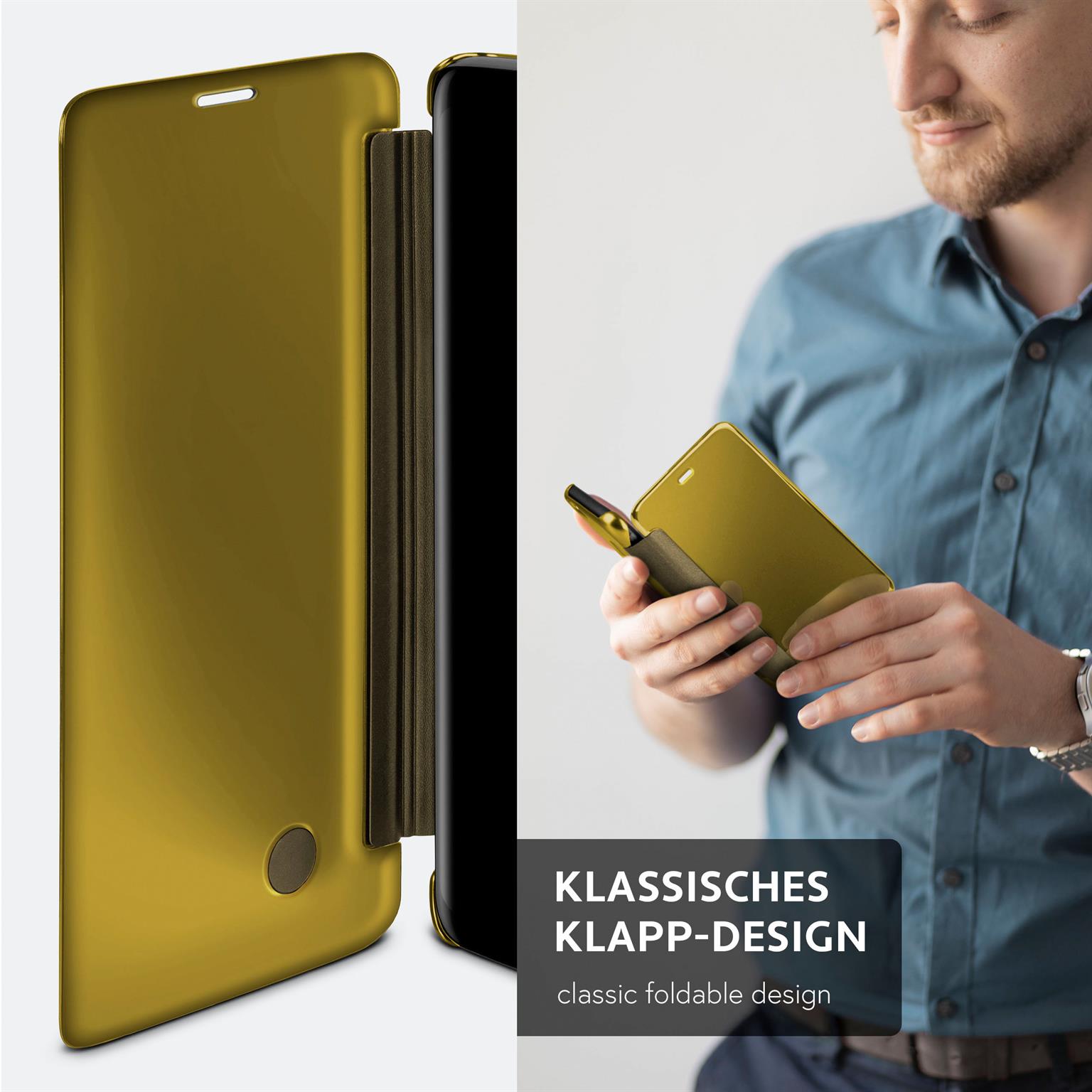 moex Void Case Samsung Galaxy S8 Plus Klapphülle Hochglanz – Weiteres Produktbild 3