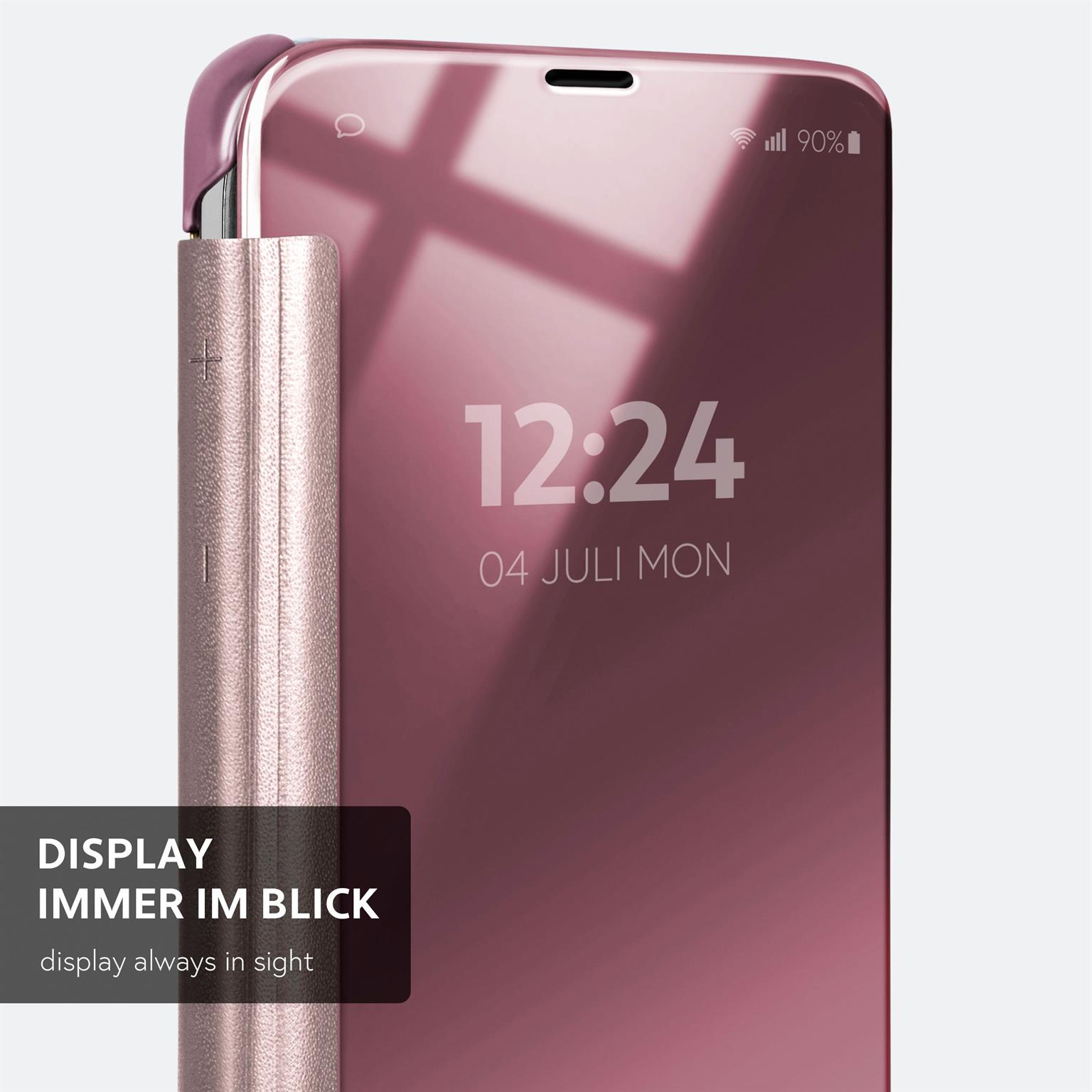 moex Void Case Samsung Galaxy S8 Plus Klapphülle Hochglanz – Weiteres Produktbild 2