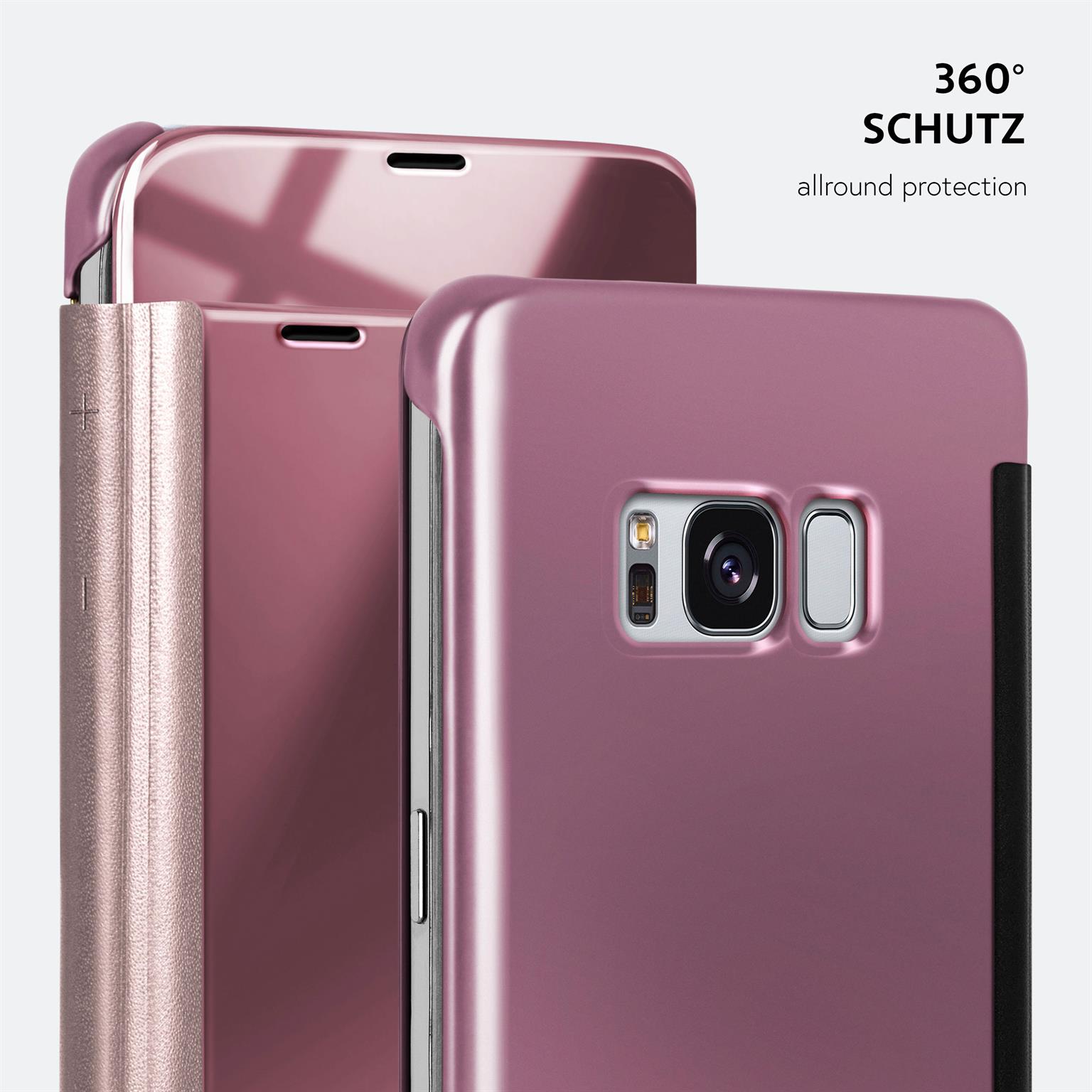 moex Void Case Samsung Galaxy S8 Plus Klapphülle Hochglanz – Weiteres Produktbild 7