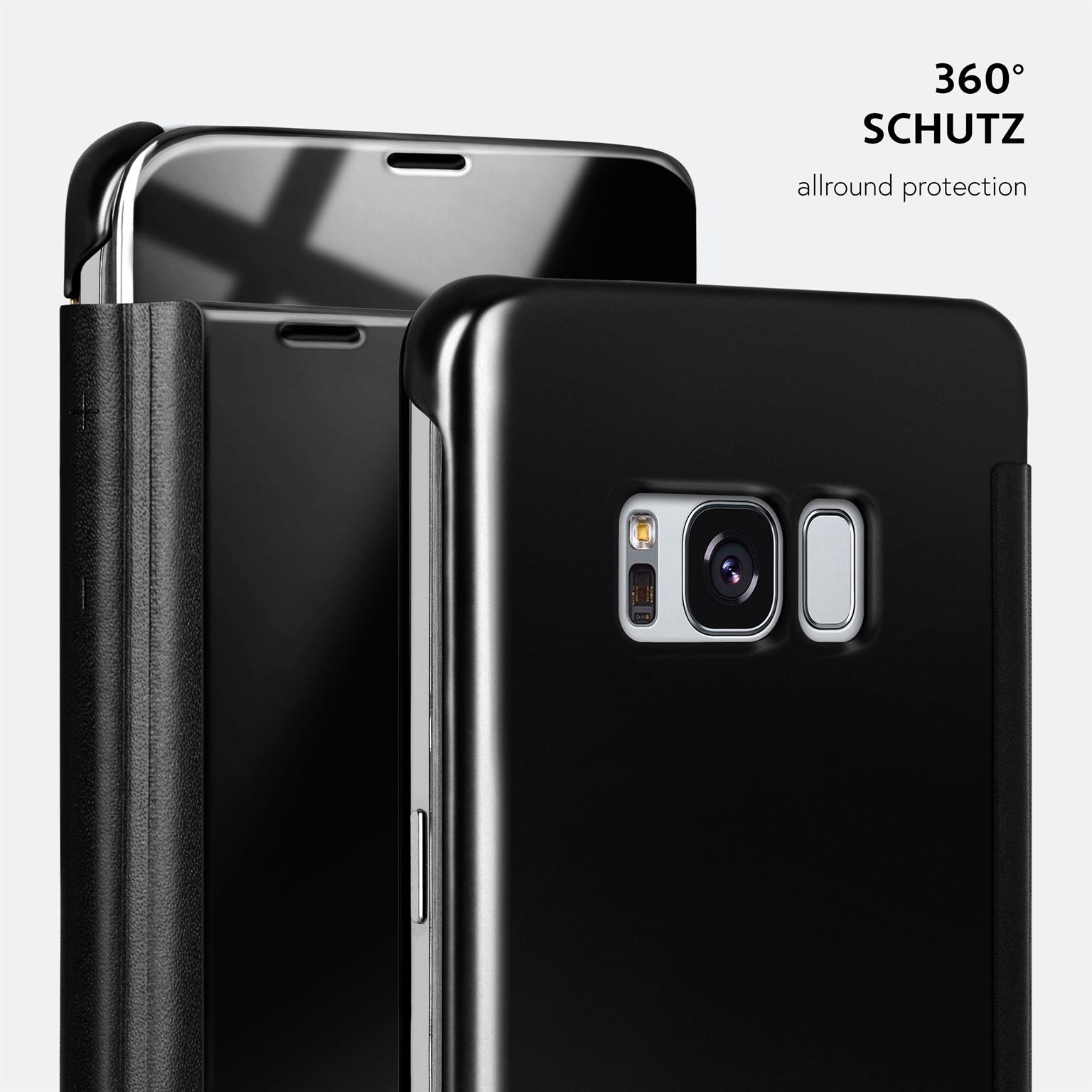 moex Void Case Samsung Galaxy S8 Plus Klapphülle Hochglanz – Weiteres Produktbild 7