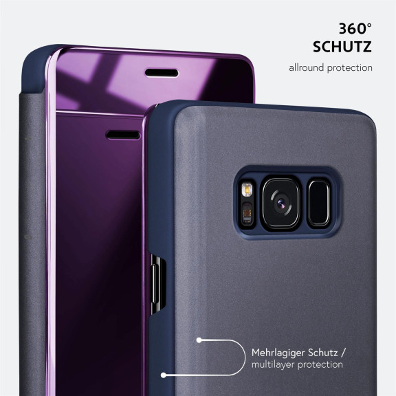 moex Void Case Samsung Galaxy S8 Klapphülle Hochglanz – Weiteres Produktbild 8