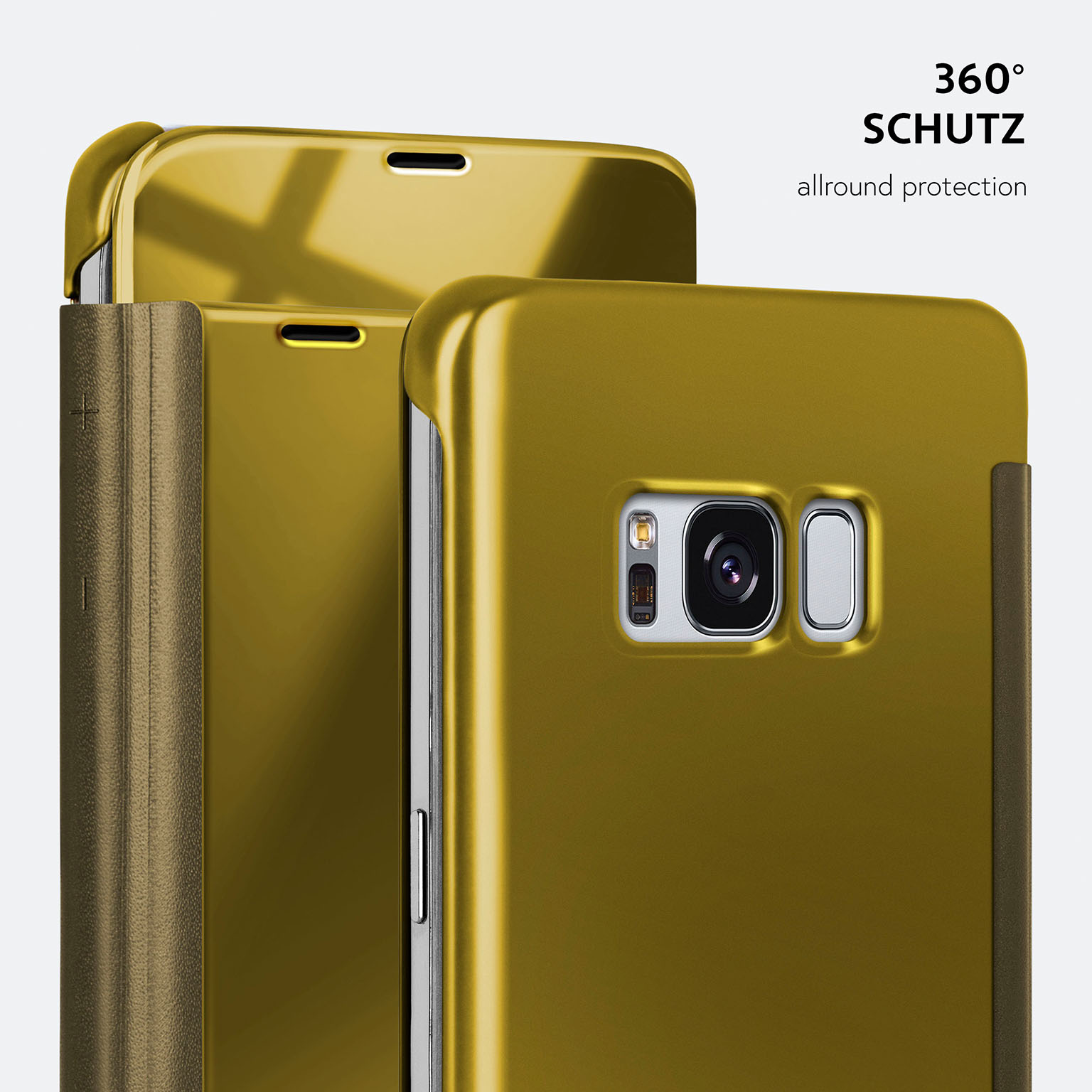 moex Void Case Samsung Galaxy S8 Klapphülle Hochglanz – Weiteres Produktbild 7
