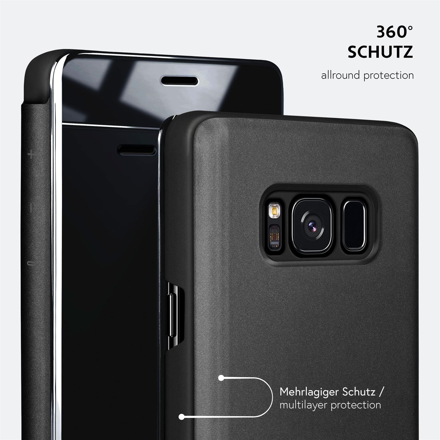 moex Void Case Samsung Galaxy S8 Klapphülle Hochglanz – Weiteres Produktbild 7