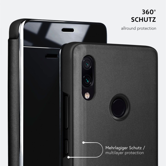moex Void Case Redmi Note 7 Klapphülle Hochglanz – Weiteres Produktbild 8