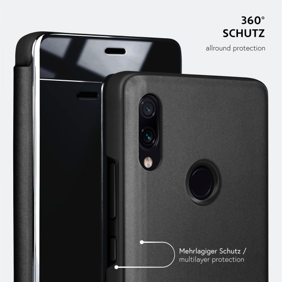 moex Void Case Redmi Note 7S Klapphülle Hochglanz – Weiteres Produktbild 8