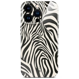ONEFLOW Wild Cover iPhone 15 Pro Animal Print – Electric Zebra ONEFLOW Wild Cover iPhone 15 Pro Animal Print – Electric Zebra