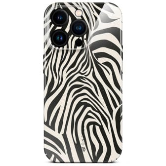 ONEFLOW Wild Cover iPhone 16 Pro Animal Print – Electric Zebra ONEFLOW Wild Cover iPhone 16 Pro Animal Print – Electric Zebra