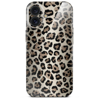 ONEFLOW Wild Cover iPhone 16 Animal Print – Golden Leopard