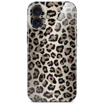 ONEFLOW Wild Cover iPhone 16 Animal Print – Golden Leopard ONEFLOW Wild Cover iPhone 16 Animal Print – Golden Leopard
