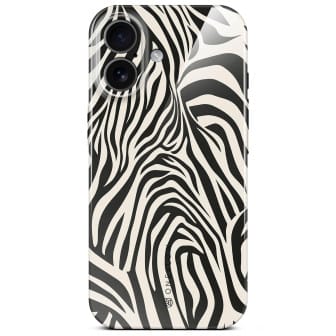 ONEFLOW ONEFLOW Wild Cover iPhone 17 Animal Print – Electric Zebra