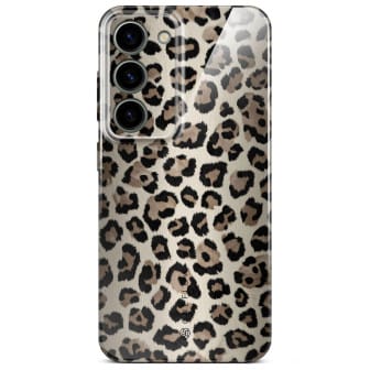 ONEFLOW Wild Cover Samsung Galaxy S23 Animal Print – Golden Leopard ONEFLOW Wild Cover Samsung Galaxy S23 Animal Print – Golden Leopard