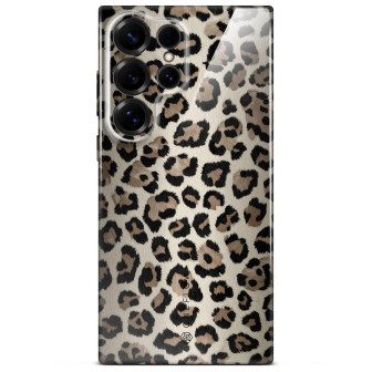 ONEFLOW Wild Cover Samsung Galaxy S25 Ultra Animal Print – Golden Leopard