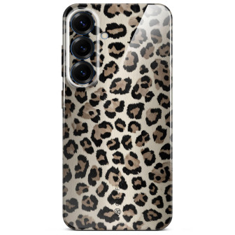 ONEFLOW Wild Cover Samsung Galaxy S25 Animal Print – Golden Leopard