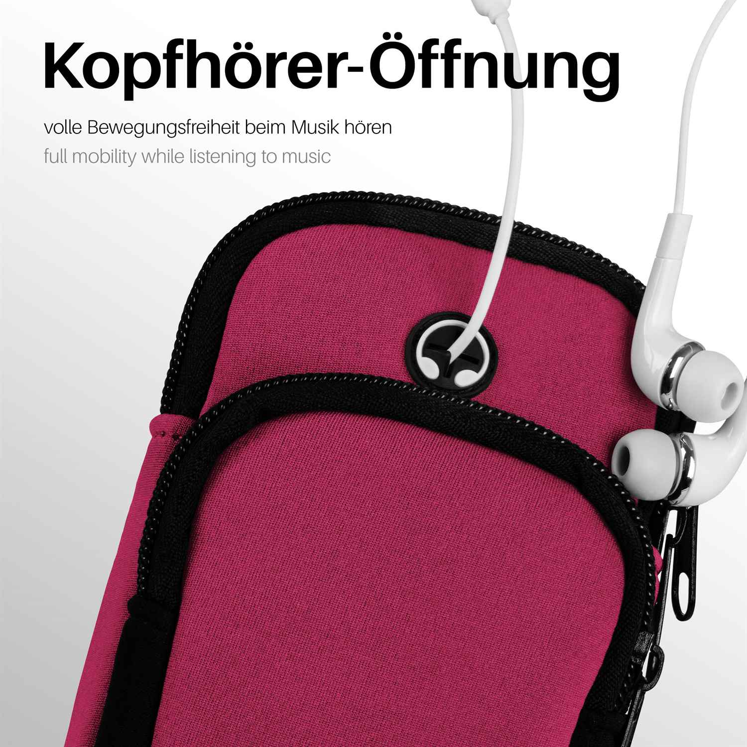 moex Fitness Case iPhone 14 Plus Sport Armband Handy – Weiteres Produktbild 1