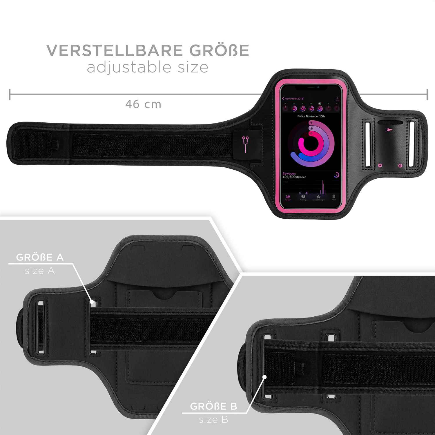 ONEFLOW Workout Case Asus ROG Phone 5 Ultimate Sportarmband zum Joggen – Weiteres Produktbild 3