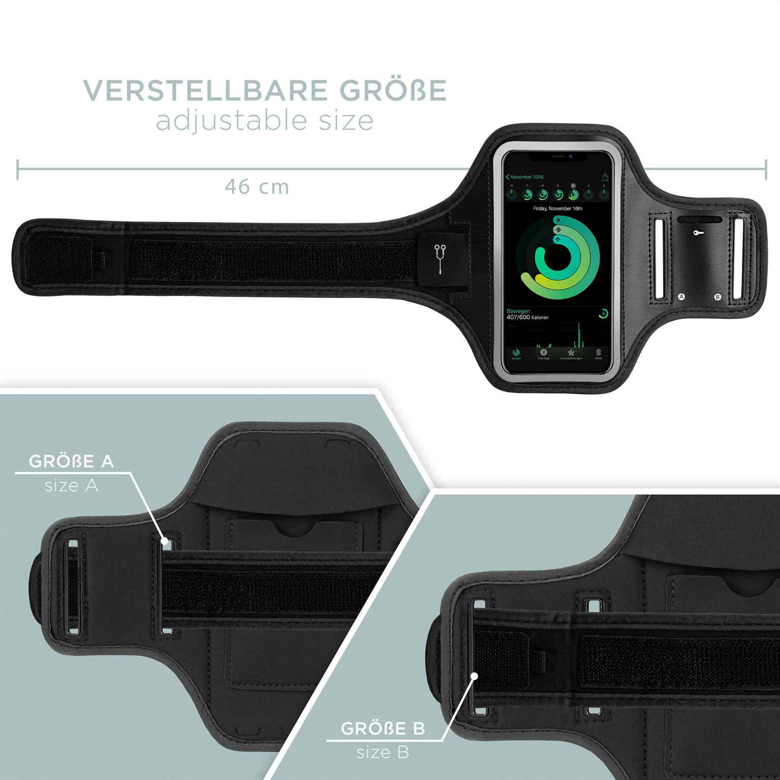 ONEFLOW Workout Case Asus ROG Phone 7 Sportarmband zum Joggen – Weiteres Produktbild 3