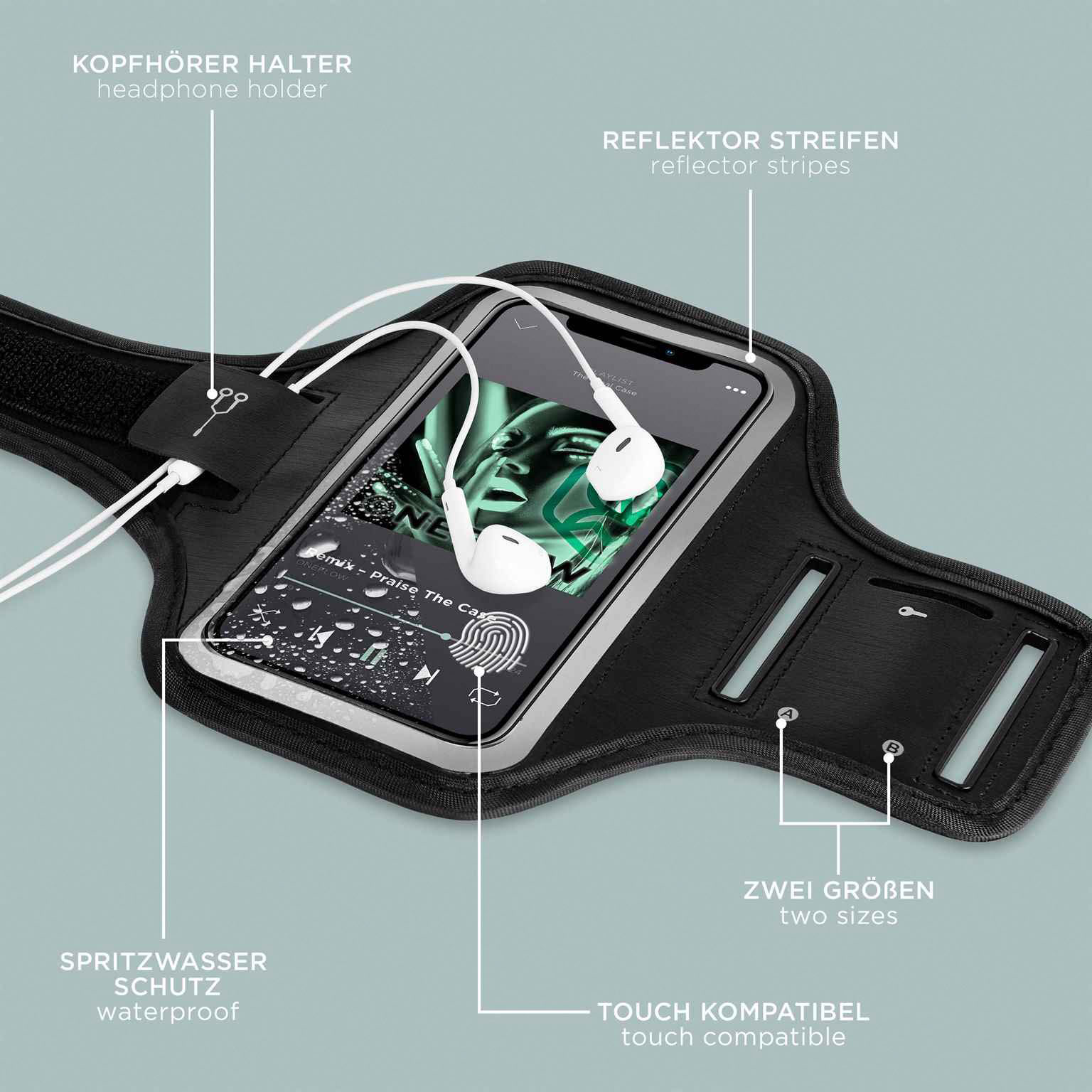 ONEFLOW Workout Case Asus ROG Phone 7 Sportarmband zum Joggen – Weiteres Produktbild 5