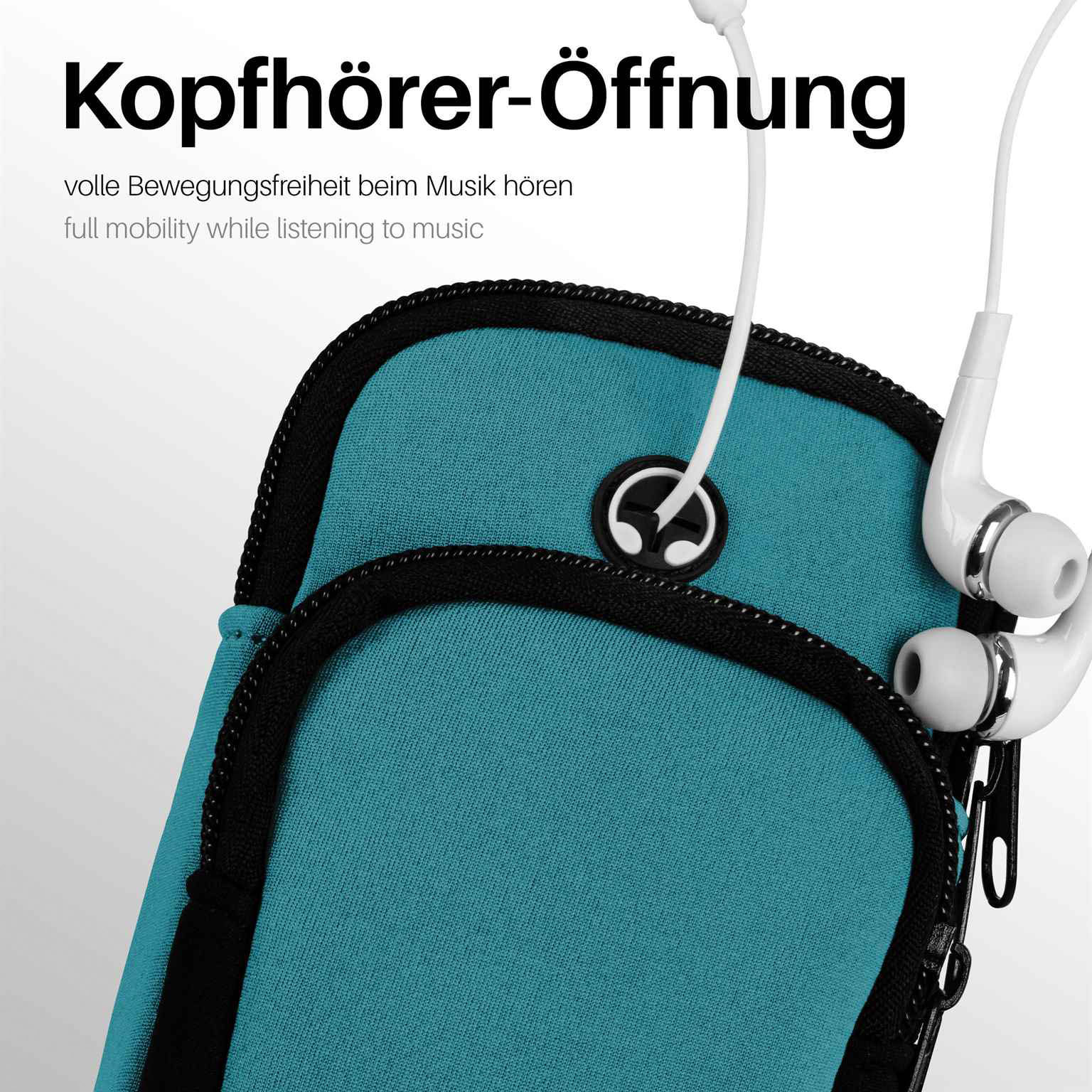 moex Fitness Case Doro 8100 Plus Sport Armband Handy – Weiteres Produktbild 2
