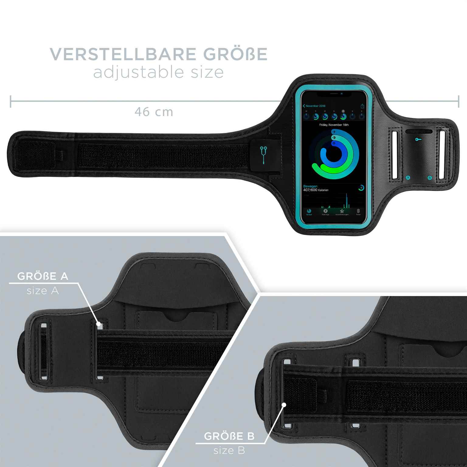ONEFLOW Workout Case Google Pixel 9 Pro Fold Sportarmband zum Joggen – Weiteres Produktbild 3