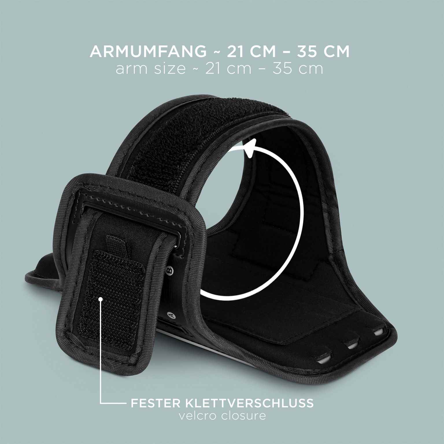 ONEFLOW Workout Case Motorola Moto G55 5G Sportarmband zum Joggen – Weiteres Produktbild 2