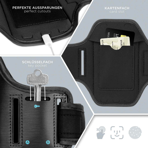ONEFLOW Workout Case Motorola Moto G84 5G Sportarmband zum Joggen – Weiteres Produktbild 7