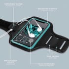 ONEFLOW Workout Case Samsung Galaxy A37 5G Sportarmband zum Joggen – Produktbild 6