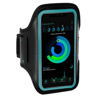 ONEFLOW Workout Case Samsung Galaxy S8 Sportarmband zum Joggen – Blau Schwarz ONEFLOW Workout Case Samsung Galaxy S8 Sportarmband zum Joggen – Blau Schwarz