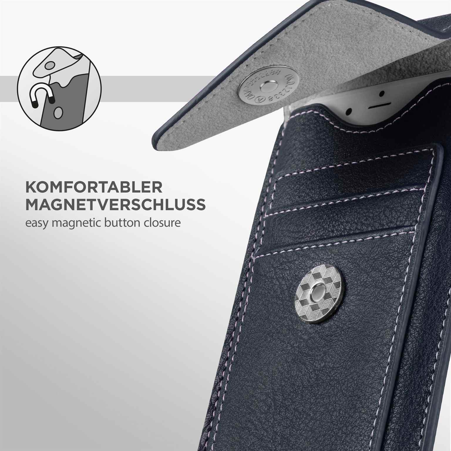 ONEFLOW Zeal Case iPhone 16e Einsteckhülle mit Kartenfach – Weiteres Produktbild 2