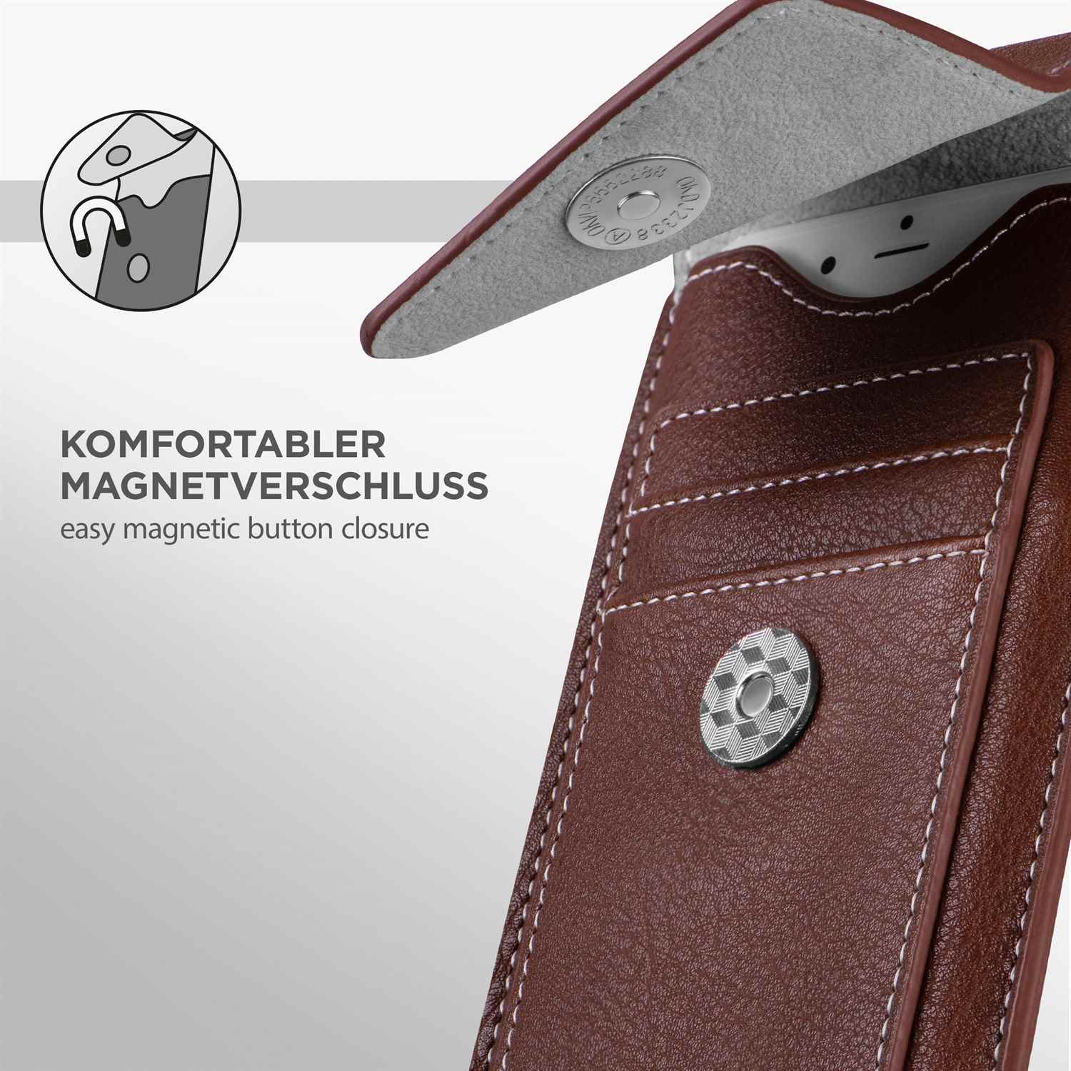 ONEFLOW Zeal Case iPhone 6s Einsteckhülle mit Kartenfach – Weiteres Produktbild 1