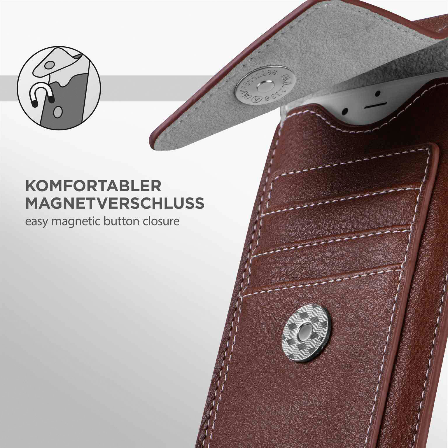 ONEFLOW Zeal Case Google Pixel 7a Einsteckhülle mit Kartenfach – Weiteres Produktbild 1