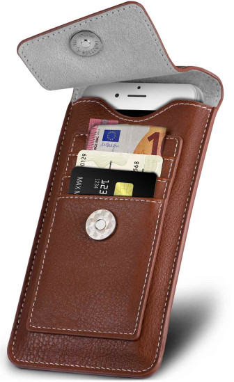 ONEFLOW ONEFLOW Zeal Case Honor Magic V3 Einsteckhülle mit Kartenfach – Amber