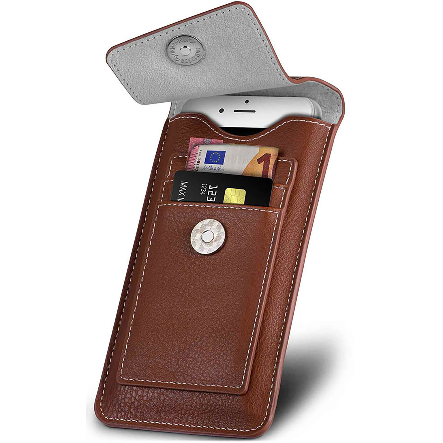 ONEFLOW Zeal Case iPhone 16 Einsteckhülle mit Kartenfach – undefined