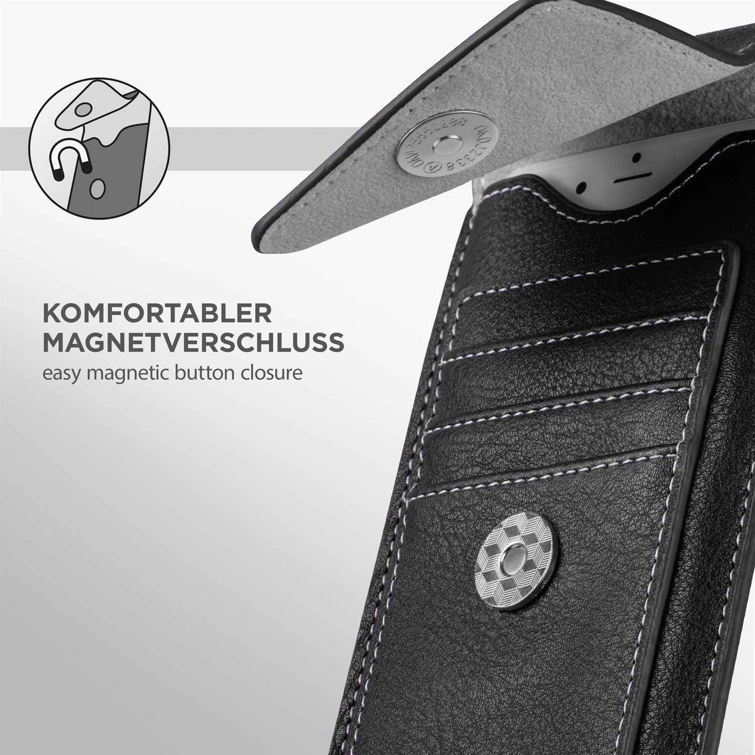 ONEFLOW Zeal Case ZTE Blade A7 2020 Einsteckhülle mit Kartenfach – Weiteres Produktbild 1