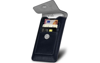 ONEFLOW Zeal Case Motorola ThinkPhone Einsteckhülle mit Kartenfach – Azur