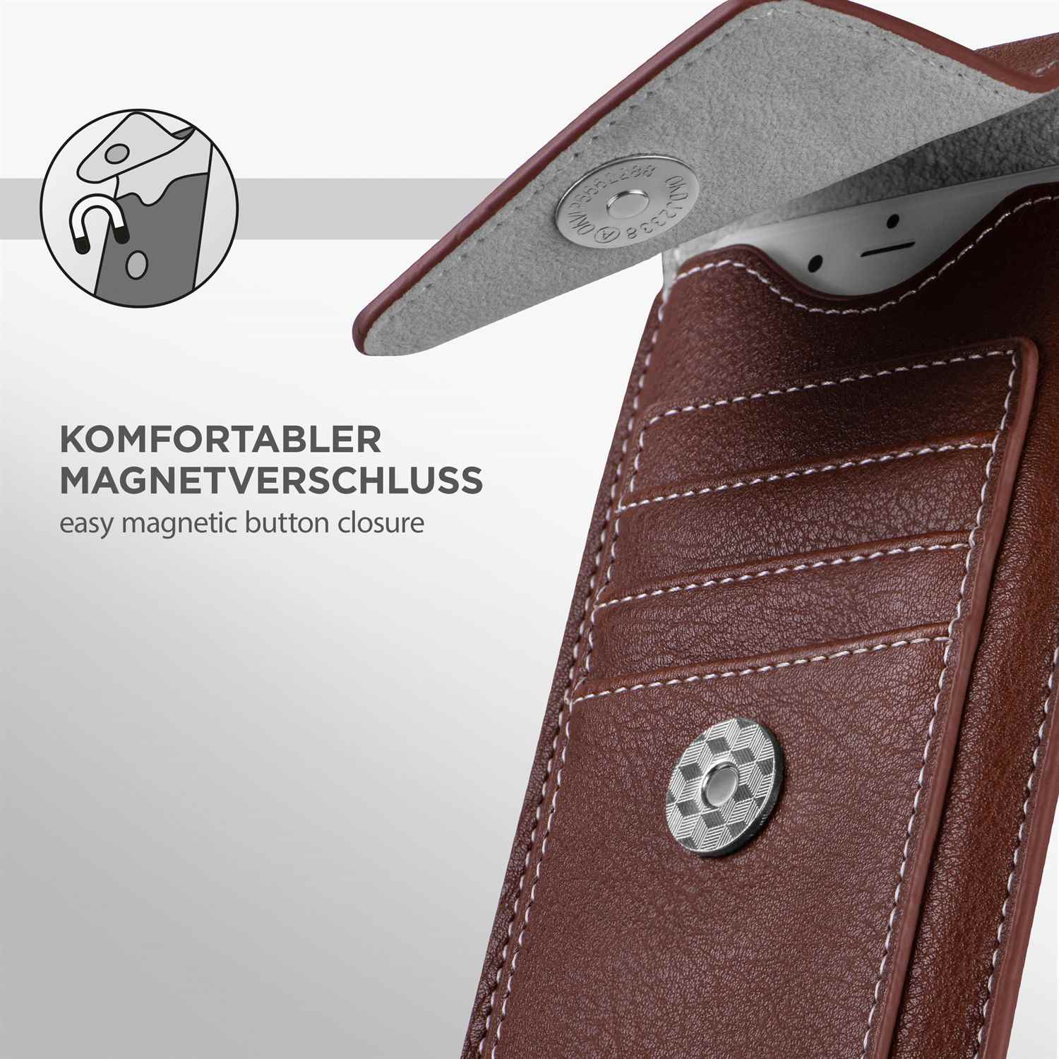 ONEFLOW Zeal Case Samsung Galaxy A22 (4G) Einsteckhülle mit Kartenfach – Weiteres Produktbild 1