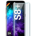 moex CurveProtect S für Samsung Galaxy S8 Plus – Hüllenfreundliche Schutzfolie – Curved 3D Panzerglas – Produktbild 1